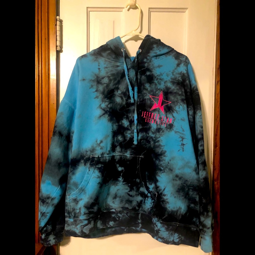 OG Jeffree star Tie-Dye 'Tiffany Blue' Hoodie XL
